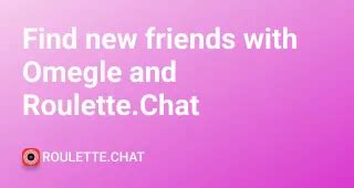 Roulette.Chat ️ Video chat Roulette: answers to the .